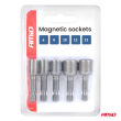 Zestaw nasadek magnetycznych 5el. 6-8-10-12-13mm AMIO-04937 - 6