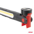 Lampa inspekcyjna LED z magnesem i zaciskiem 4000 mAh AMIO-05024 - 5