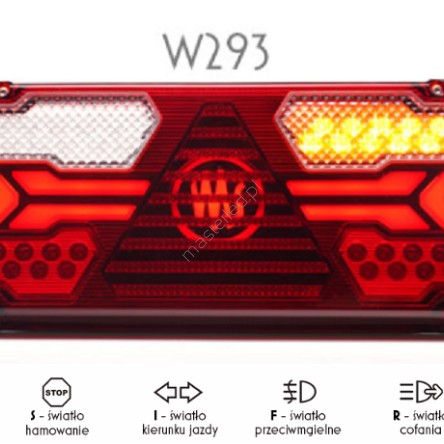 2535 L Lampy zespolone tylne W293 LED