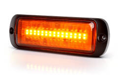 Lampa ostrzegawcza LED 1469 pomarańczowa W218