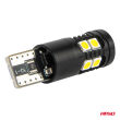 Żarówki LED CANBUS T10 W5W 13SMD 3030 White 12V 24V AMIO-04259 - 3