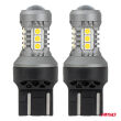 Żarówki LED STANDARD 7443 W21/5W 3030 15SMD białe 12V 24V AMIO-04998 - 2