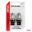 Żarówki LED STANDARD 7443 W21/5W 3030 15SMD białe 12V 24V AMIO-04998 - 4