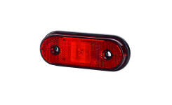 Lampa obrysowa LD 634 LED czerwona, 12/24V