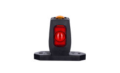 Obrysówka LED LD 534 potrójna na wysięgniku krótkim 12/24V
