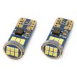 Żarówki LED CANBUS 18SMD UltraBright 2016 T10e W5W White 12V 24V AMIO-01292 - 4