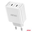 Ładowarka sieciowa 230V 2x USB-C 40W AMIO-03892 - 2