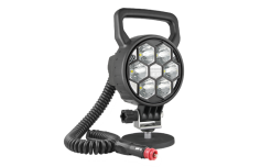 Lampy robocze z diodami LED 12-24V - 1500lm - 2500lm - wiązka rozproszona / skupiona -  z uchwytem magnetycznym i rączką