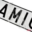Uchwyt mocowanie tablicy rejestracyjnej AMIO-04339 - 3