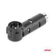 Adapter antenowy redukcja wtyk DIN ISO kątowy AMIO-03967 - 3