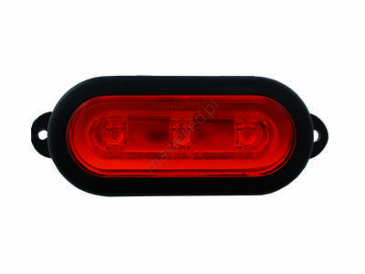 DOB-68C Lampa ozdobna czerwona typu LED 