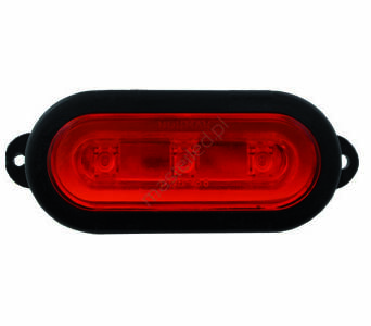 DOB-68C Lampa ozdobna czerwona typu LED 