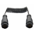13-pin 12V 3m spiral cable with plugs E1382 - 2
