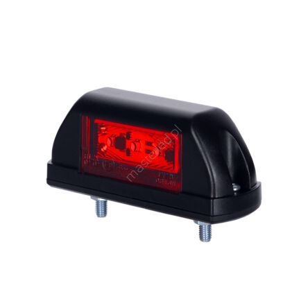 Lampa obrysowa diodowa LD 703 biało czerwona 12/24V