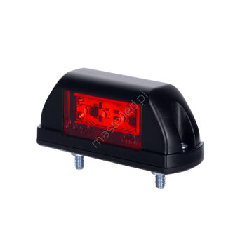 Lampa obrysowa diodowa LD 703 biało czerwona 12/24V