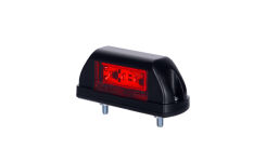 Lampa obrysowa diodowa LD 703 biało czerwona 12/24V