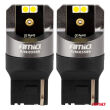 Żarówki LED CANBUS PRO series 7440 W21W 4x3030 SMD White 12V 24V AMIO-03589 - 2