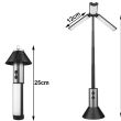 Lampa turystyczna latarka kempingowa wielofunkcyjna teleskopowa led namiot - 4
