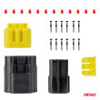 Złącze elektryczne wodoodporne zestaw 6 PIN 2.2mm AMIO-04349 - 3