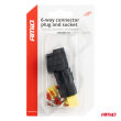 Złącze elektryczne wodoodporne zestaw 6 PIN 2.2mm AMIO-04349 - 5
