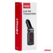 Transmiter samochodowy FM składany 2×USB-A 12V 24V AMIO-04650 - 9