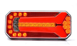 1144 L/P * - Lampa zespolona tylna W150 bez światła cofania, 12-24V, LED 