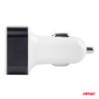 Ładowarka samochodowa 3x USB biała PCH-03 AMIO-01027 - 4