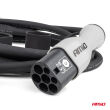 Kabel z wtyczką do ładowania samochodów elektrycznych EV 3P 22kW 5m AMIO-04972 - 6