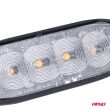 Lampa błyskowa ostrzegawcza płaska 4 LED R65 R10 12-24V AMIO-02298 - 2