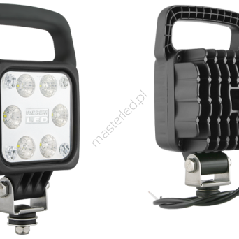Lampa robocza LED 12-24V,1500lm, skupiona wiązka, L4F,uchwyt