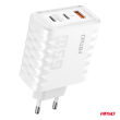 Ładowarka sieciowa Quick Charge 65W USB-A + 2x USB-C AMIO-04289 - 2