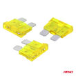 Bezpieczniki samochodowe płytkowe standard 3szt. 20A AMIO-05107 - 6