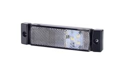 Obrysówka LED z odblaskiem LD 0127, biała, 12/24V