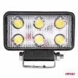 Lampa robocza LED szperacz AWL02 6 LED 12V 24V AMIO-01613 - 3