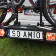 Bagażnik rowerowy samochodowy na hak - 2 rowery TBC-01/2 AMIO-02582 - 8