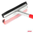 Myjka do szyb okien luster + ściągaczka do wody na drewnianym kiju 60 cm AMIO-03857 - 2