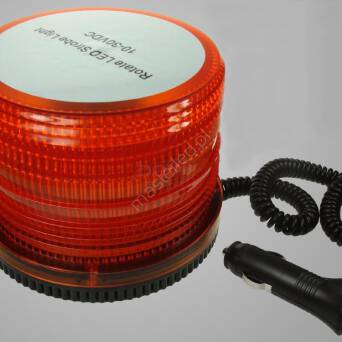 Lampa ostrzegawcza pomarańczowa 10-30V 72 LED magn (001218YA)
