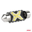 Żarówki LED CANBUS Festoon C5W 12SMD 2016 36mm White 12V 24V AMIO-04236 - 4