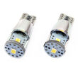 Żarówki LED CANBUS 3SMD 2835 T10e W5W ALU White 12V 24V AMIO-01637 - 4
