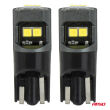 Żarówki LED CANBUS T10 2020 6SMD białe 12V 24V AMIO-05010 - 2