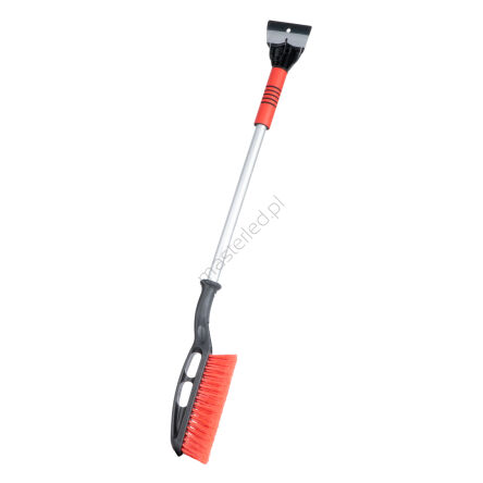 Szczotka zmiotka skrobaczka do szyb śniegu lodu długa 89cm AMIO-04149