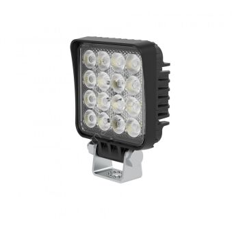 Lampa robocza 16x LED kwadratowa z włącznikiem L0161