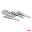 Zestaw nasadek magnetycznych 5el. 8×65mm AMIO-04938 - 3
