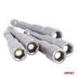 Zestaw nasadek magnetycznych 5el. 8×65mm AMIO-04938 - 4