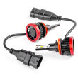 Żarówki samochodowe LED seria BF H8 H9 H11 H16 6000K Canbus AMIO-02245 - 10