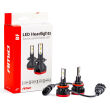 Żarówki samochodowe LED seria BF H8 H9 H11 H16 6000K Canbus AMIO-02245 - 11