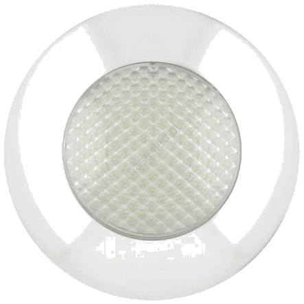 Okrągła lampa wewnętrzna, biała, 120 LED, 24V