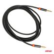 Kabel AUX MINI JACK 3,5mm oplot 200cm AMIO-03270 - 2