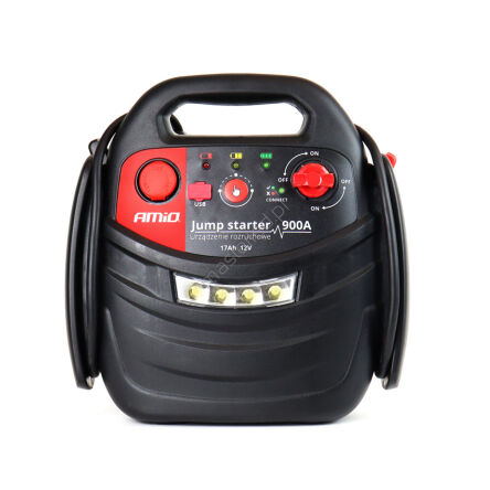 Urządzenie rozruchowe jump starter booster 4w1 12V AMIO-02523