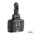 Rozdzielacz rozgałęźnik gniazda zapalniczki PD30W PD20W QC3.0 12V 24V + woltomierz AMIO-04174 - 6